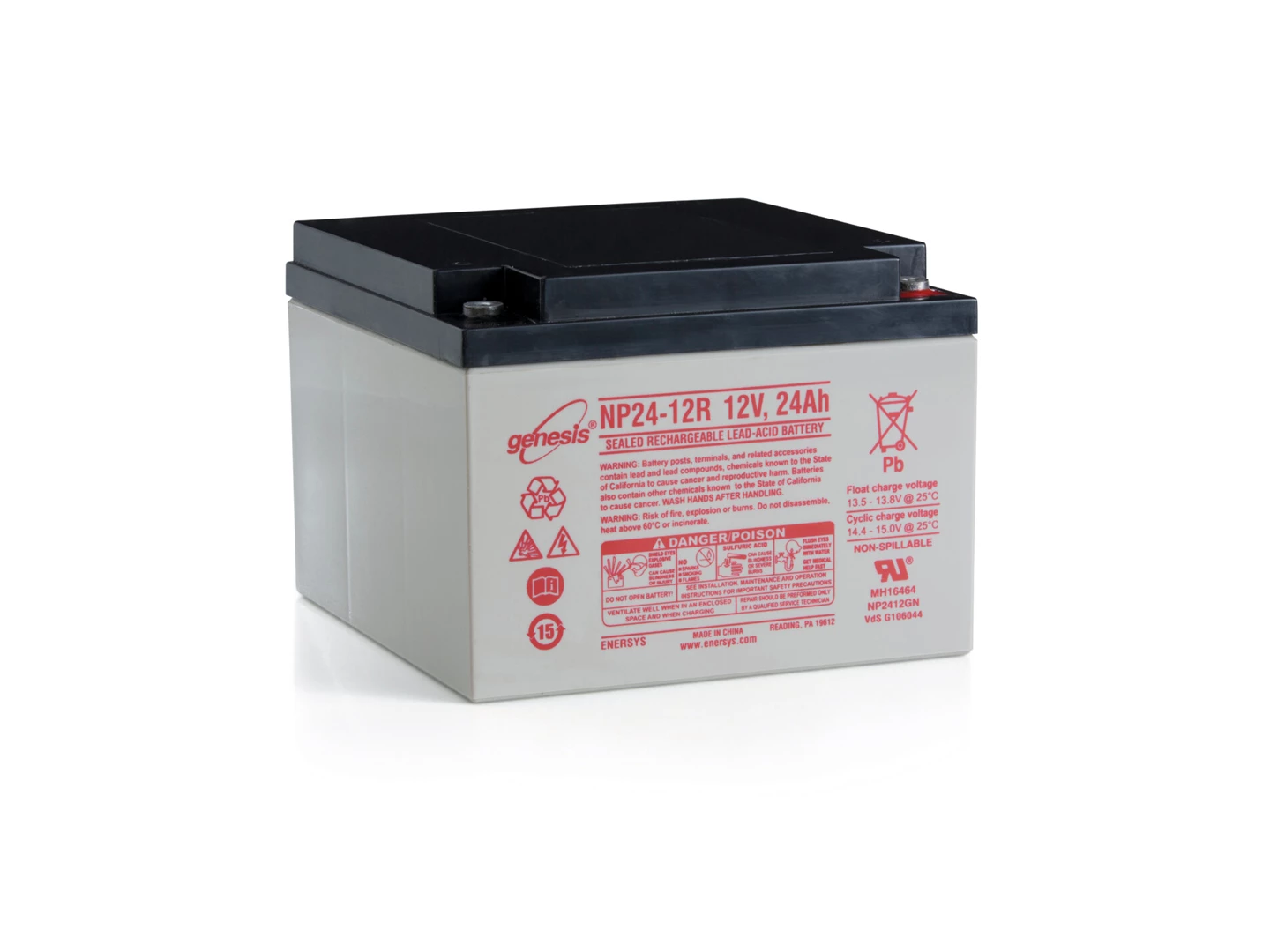 WSA 024 0101 - Back-up battery for smoke panels - WSC 424 / 432