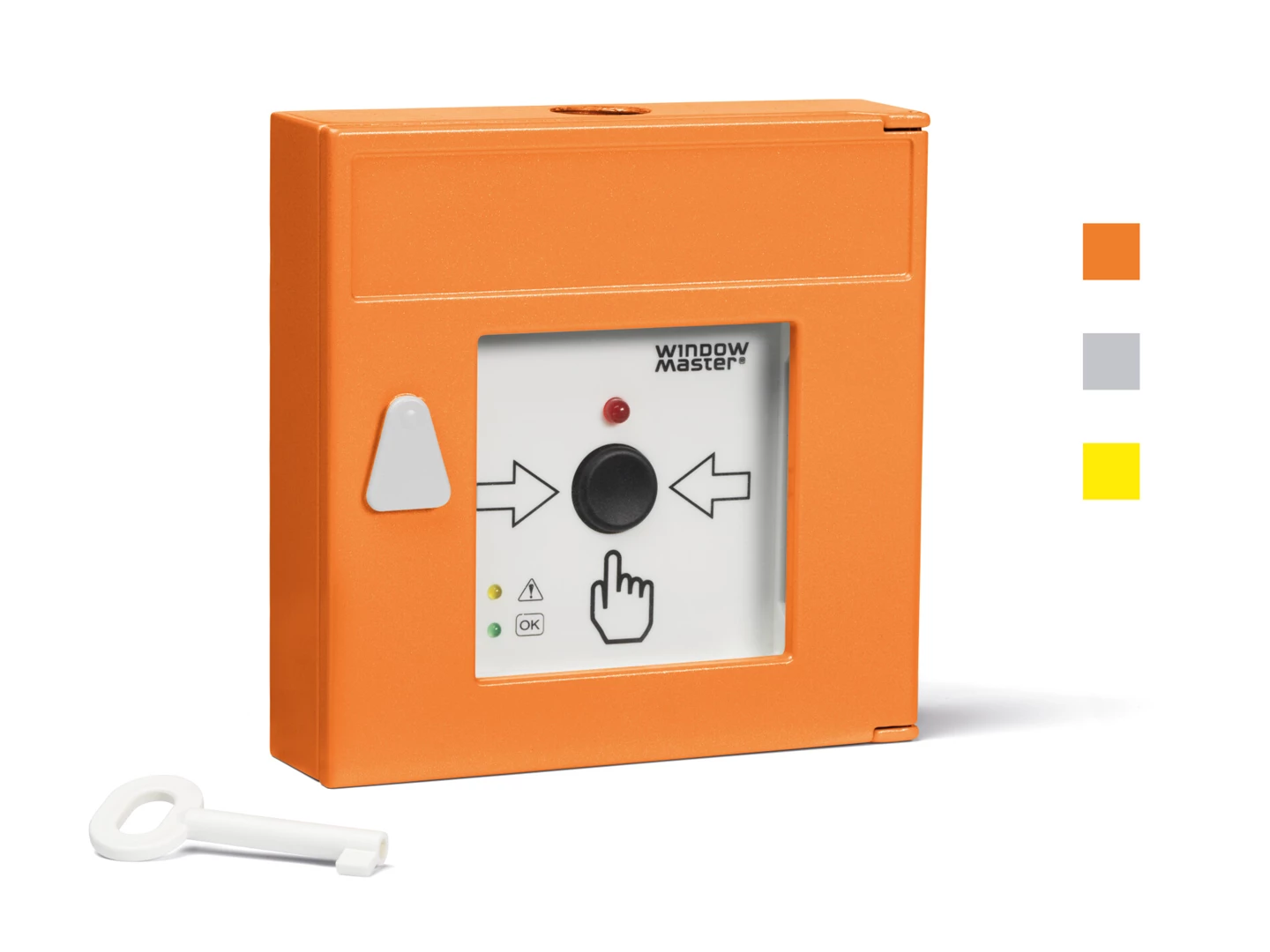 WSK 504 0005 02 - Breakglass unit metal (primary),data/signal ORANGE